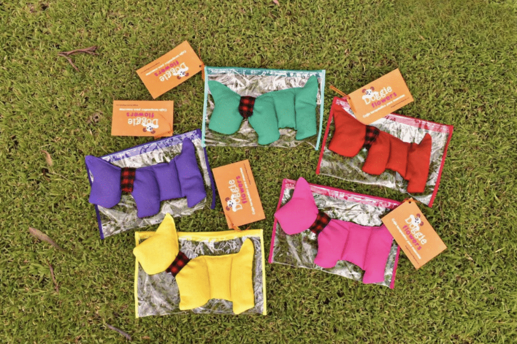 Cojines terapeúticos de semillas con olor lavanda